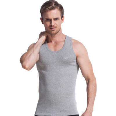 

SEPTWOLVES Men Thread Breathable Bottoming Shirt Sports Cotton Tank Top