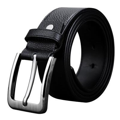 

France Leo Reno (LTWFRANE) belt men's first layer of leather men's simple belt buckle buckle belt K11046 black