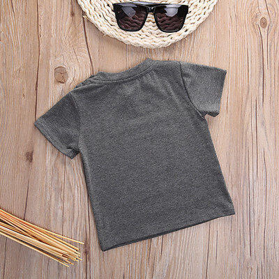 

Recién Nacido Bebitos Infantil Camiseta Casual Blusas Disfraz De Batman Ropa