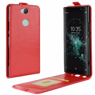 

for Sony Xperia XA2 Plus WIERSS Flip Leather Case for Sony Xperia XA2 Ultra Dual Retro Wallet Case Leather Cover Cases Fundas