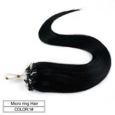 

Amazing Star Brazilian Virgin Hair Straight Micro Loop Hair Extensions Good Quality Human Hair Weave Cheap Price 18 Inches
