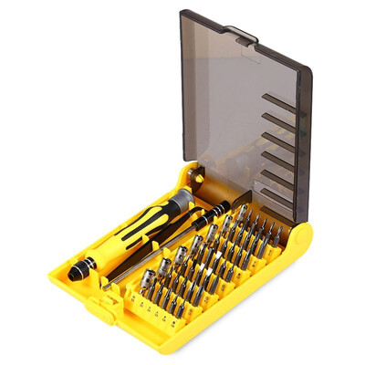 

6089A 45 in 1 Multifunctional Tool Screwdriver Kit with Tweezer Hard Extension Bar Screwdriver Tool High hardness&good toughne