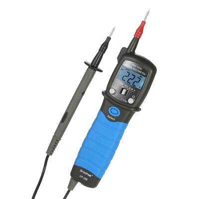 

HoldPeak Handheld Backlight LCD Display Pen Type Digital Multimeter DCAC Voltage Meter Resistance Diode Continuity Tester