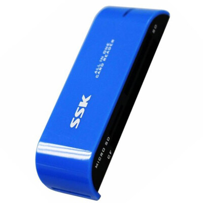 

Biao Wang (SSK) Spirit more integrated card reader SCRM055 blue