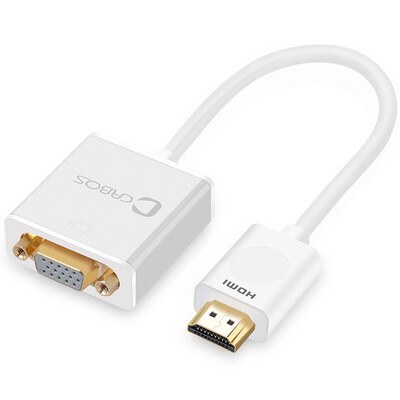 

Ferguson (cabos) hdmi to vga адаптер / адаптер HD конвертер аналоговый сигнал компьютер высокого разрешения конвертер линейного конвертера (алюминиевый сплав) F0054