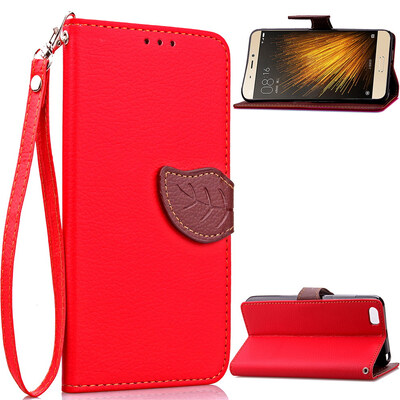 

MOONCASE Meizu MX5 случая [Листья] Магнитный премиум ПУ кожаный чехол для Meizu MX5 Wallet Чехол флип кронштейн ТПУ