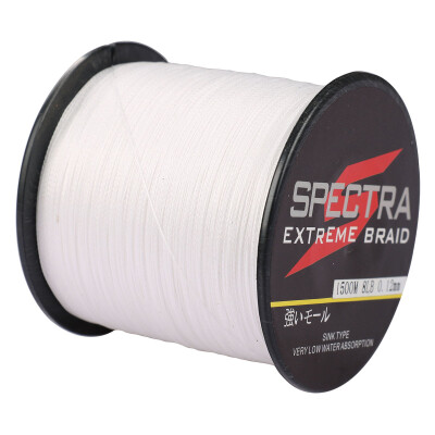 

100M-2000M 6LB-300LB Test White 100%PE Dyneema Braided Fishing Line