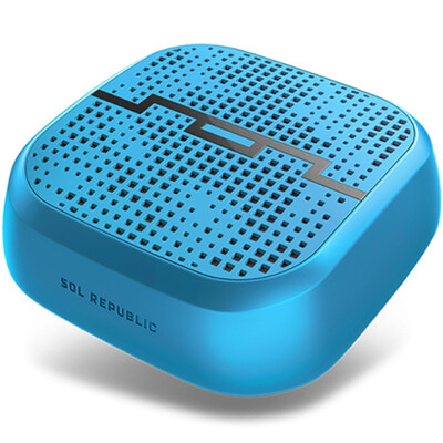 

Republic of Sol sol republic PUNK blue American tide brand MINI small square box portable travel Bluetooth speaker 18 meters long distance 8 hours standby