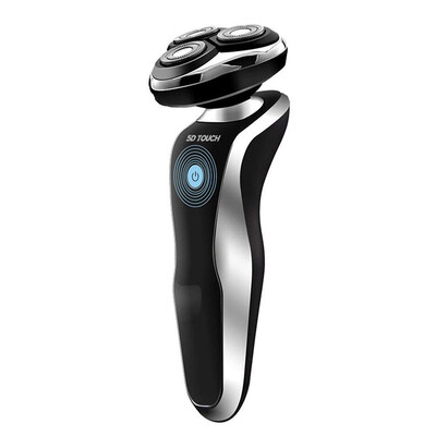 

4 in 1 Rotary 3D Rechargeable Electric Razor Washable Mens Cordless Electric Shaver Beard Trimmer Deluxe Floating Blades Facial B