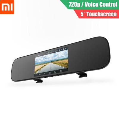 

Xiaomi Mijia 5 inch Touchscreen Smart Rearview Mirror Car DVR with Voice Control