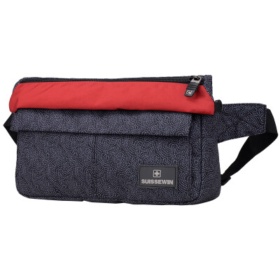 

Jingdong Supermarket SUISSEWIN pocket bag outdoor leisure series portable sports bag SNE1606