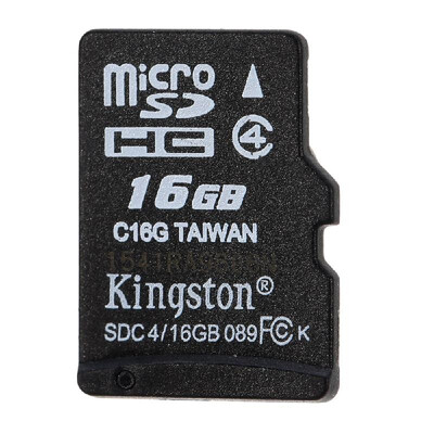 

Original Kingston Class 4 8G 16GB MicroSDHC TF Flash Memory Card 4MBs Minimal Speed