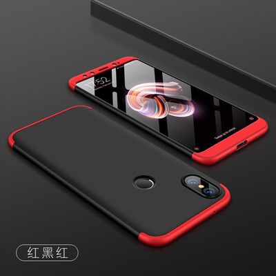 

For Xiaomi Redmi6PRO 5plus note5 4X Prime Phone case 3 in 1 Case Ultra Thin Luxury 360 Full Protect hard PC Phone Cover