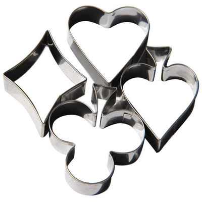 

UpperX DIY Cake Cutting stainless steel Gingerbread Biscuit Mold Silver