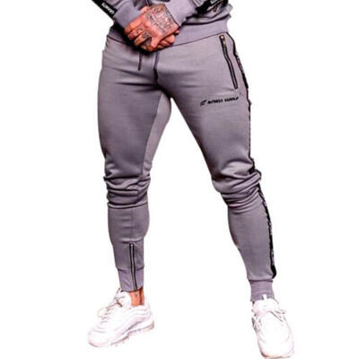 

Gym Men Autumn Activewear Jogging Tracksuit Sports Jackets Coats Pants Slacks AU