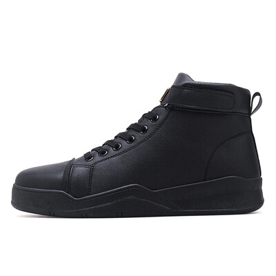 

Fashion winter handsome lazy shoes shoes high school students high to help mens shoes casual society guys autumn shoes Zhongbang