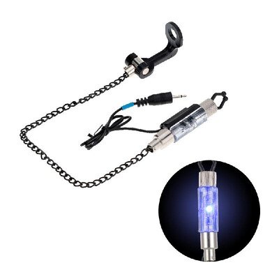 

Iron Fishing Bite Alarm Chain Hanger Swinger LED Illuminated Indicator