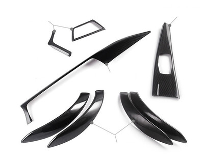 

Eppar New Carbon Fiber Interiors 8PCS Compatible with BMW M3 F80 2014-2018