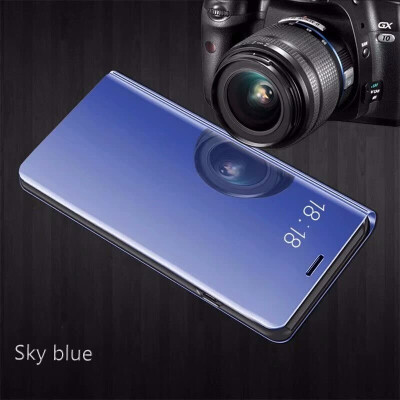 

Goowiiz Phone Case For Xiaomi Redmi 66A6 ProS2A2 Lite Luxury Slim Mirror Flip Shell Stand Leather Smart Cover