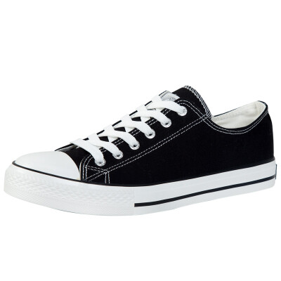 

Pull back / Warrior classic low to help men and women canvas shoes spring casual men and women shoes black and white couple models WXY-391 white 35