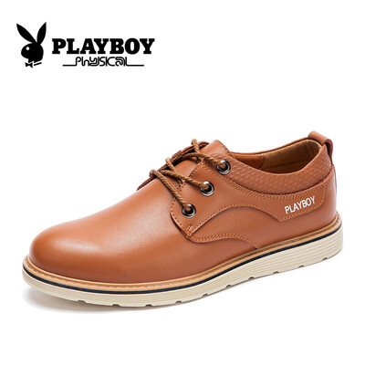 

Playboy PLAYBOY mens Korean fashion trend wild casual shoes CX39209 brown 44