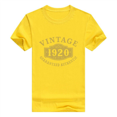 

1920 Authentic 98 Years Old 98th B-Day Birthday Gift Mens T-Shirt
