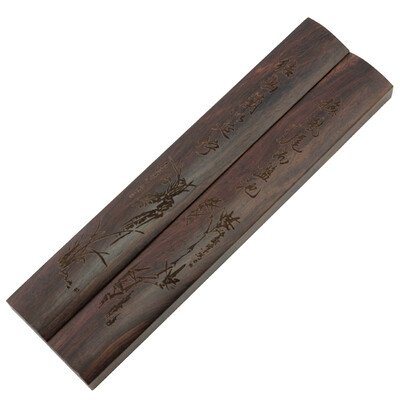 

Fen Shang wf-zc-138 Wenfangsibao bamboo pattern carved ancient wooden town feet
