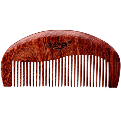 

Му Юань Фанг (MUYUANFANG) Rosewood Широкий деревянный гребень подарок СЗП-1201