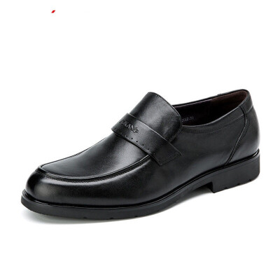 

Aokang men's leather shoes with round head