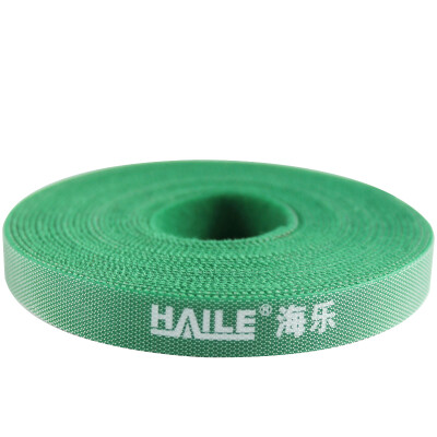 

Haile ZD-1D-5M Free Crop Velcro Back-to-Back Belt Belt Striped с 5-миллиметровым зеленым 12 * 5000 мм