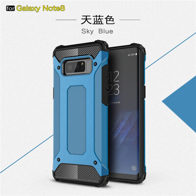 

Fivice Samsung Galaxy Note 8 case Luxury Silicone Diamond Armor PC Hard Shell Phone Case