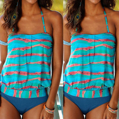 

Womens Tankini Bikini Set Push Up Padded Swimsuit Swimwear Bathing Suit TOY