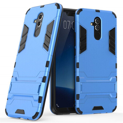 

Case for Huawei Mate 20 Lite 63 inch 2 in 1 Shockproof with Kickstand Feature Hybrid Dual Layer Armor Defender Protective Cover