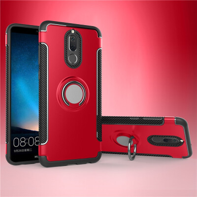 

Fivice Huawei nova 2i case PC metal ring shell magnetic car bracket TPU phone case