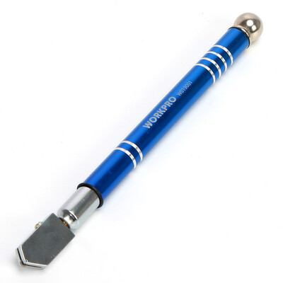 

WORKPRO W019001 glass knife 4-10mm aluminum alloy handle thick glass push knife glass cutter