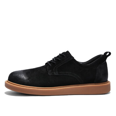 

Casual shoes 2018 spring new England retro trend breathable leather shoes leather Korean version of wild shoes men