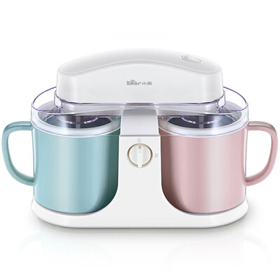 

Bear Bear BQL-A10E1 double barrel ice cream machine home ice cream ice cream machine 1L
