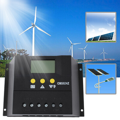 

50A 12-24 / 48V Солнечный регулятор Солнечный контроллер заряда ЖК-Solar Genetator