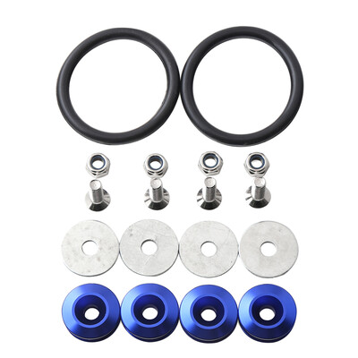 

Universal Quick Release Fastener Bumper Fender Trunk Hatch Washer Screws Kit Set