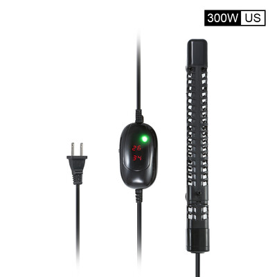 

500W Multi-functional 2 in 1 Submersible Aquarium Heater Thermostat Heating Fish Tank with Protective Housing&Digital Temperat