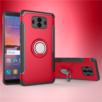 

Fivice Huawei Mate 10 case PC metal ring shell magnetic car bracket TPU phone case