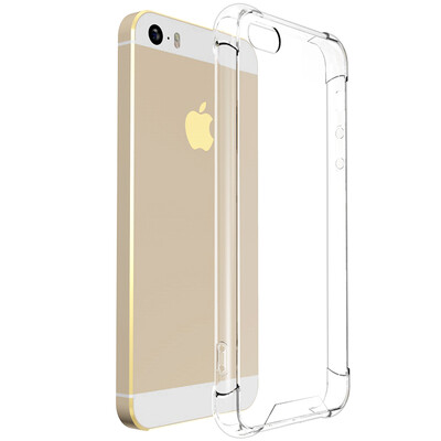 

BIAZE Apple 5S / SE / 5 чехол для телефона iPhone5S / SE / 5 корпус все включено anti-drop раковина ледяной брони серии JK108-прозрачный белый