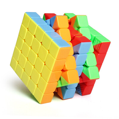 

Dian Sheng veteran Rubik&39s Cube 5th-order fifth-order solid color Rubik&39s Cube game puzzle game decompression toys to send tutorials DS-207 real color