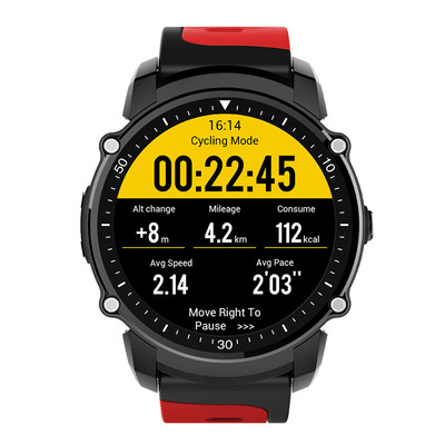 

FS08 Smart Watch Men IP68 Waterproof GPS Sports Fitness Tracker Stopwatch Heart Rate Monitor Wristwatch Clock for Android IOS