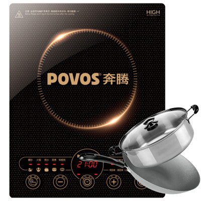 

Pentium (POVOS) induction cooker cooker cooker + wok touch light embedded induction cooker CG2129