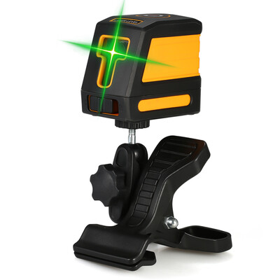 

Self-Leveling 2 Lines Green Laser Level Professional Horizontal&Vertical Cross Line Leveling Laser Level Kit with Selectable