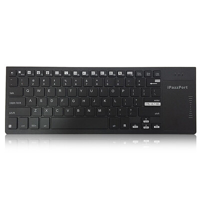 

iPazzPort KP - 810 - 35H 24GHz Wireless Multi-media Keyboard with Backlight Touchpad