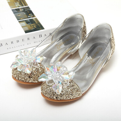 

Girls ToddlerLittle KidsBig Kids Crystal Ballerina Dress Shoes