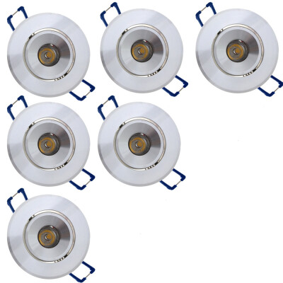 

YouOKLight 1W Warm White LED Downlight Ceiling Lamp 6PCS AC 85 - 265V