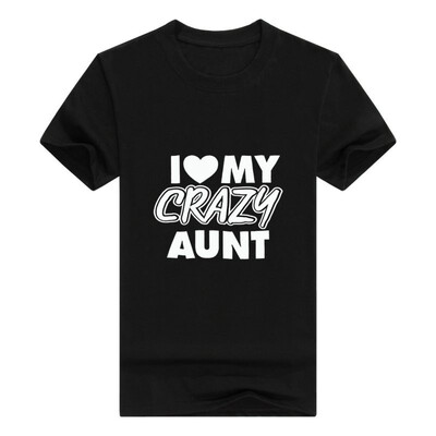 

Crazy Aunt Shower Gifts Funny Saying Mens T-Shirt